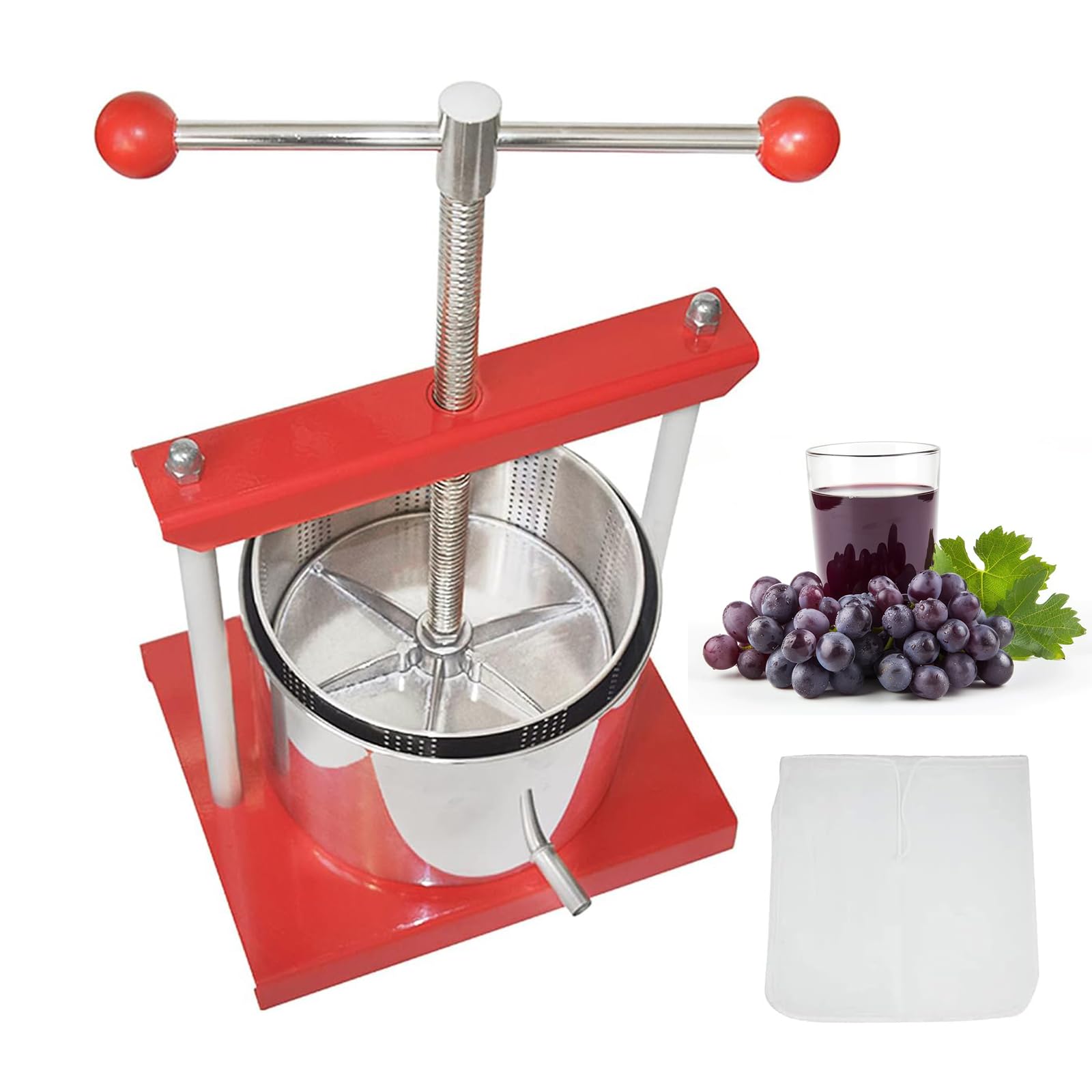 SQUEEZEマスターフルーツチーズプレス、ソフトフルーツ Amazon.com: SQUEEZE master Cheese Tincture Herb Fruit Wine Manual